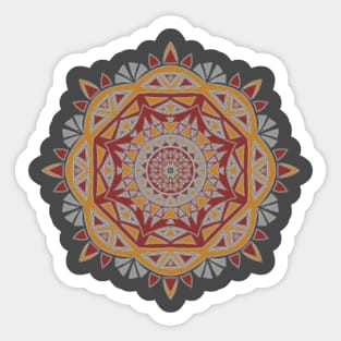 The Answers you seek are within, Mandala Sticker